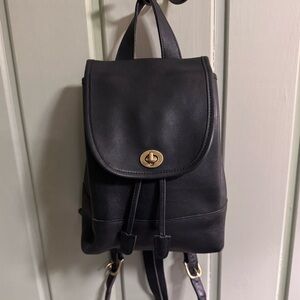 Coach leather Backpack